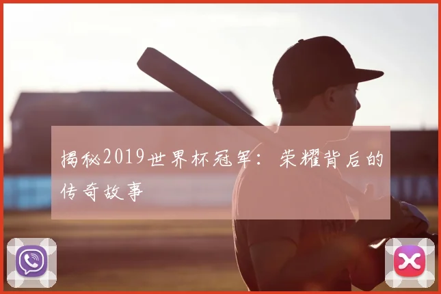 揭秘2019世界杯冠军：荣耀背后的传奇故事